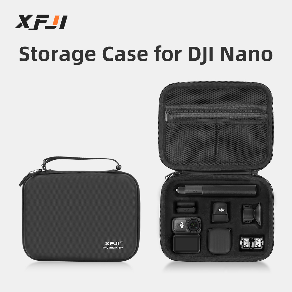 Camera Leather Case - XFJI Storage Bag Case PU Leather