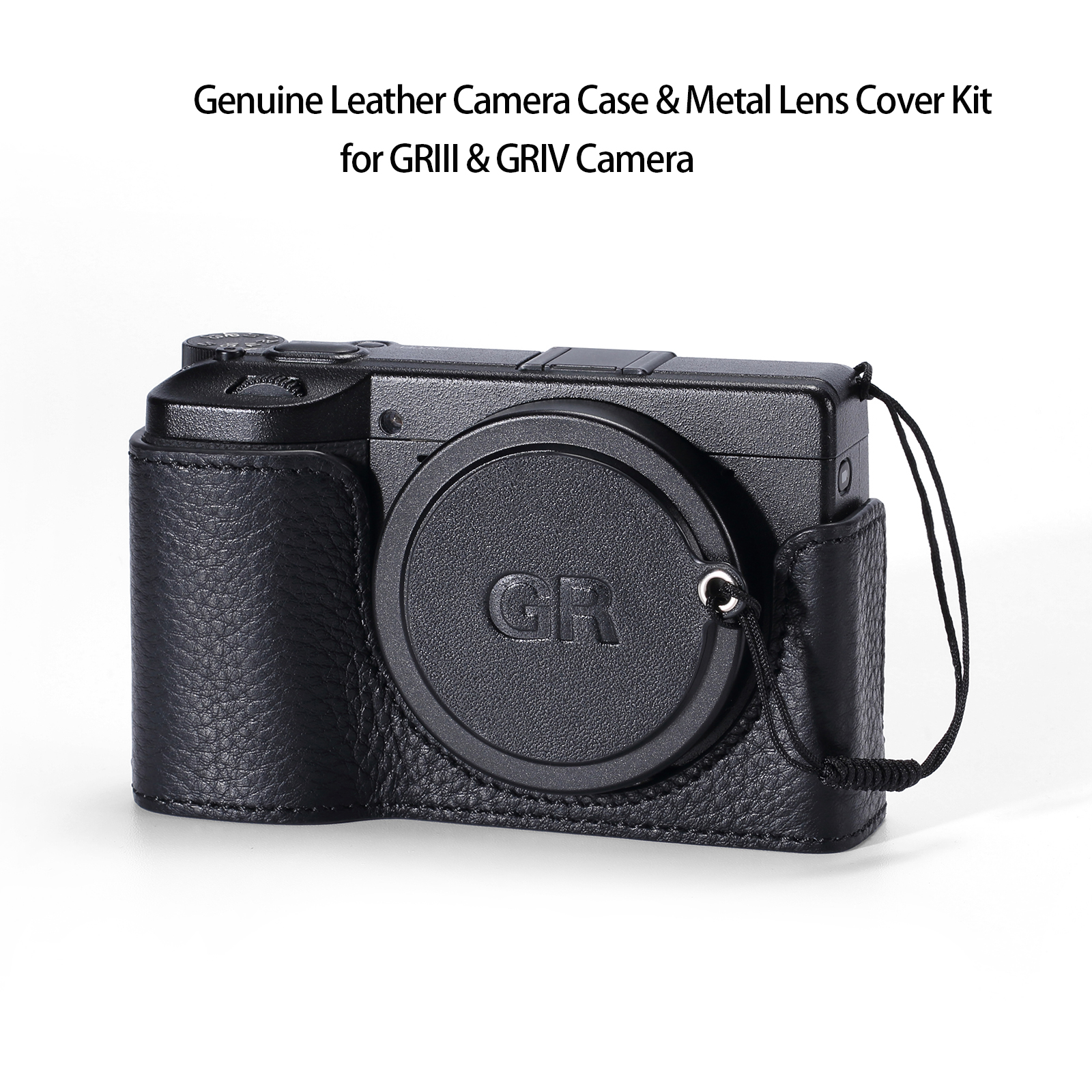 Lens Cap Vintage - For Ricoh GRIII GRIV GR3 GR4