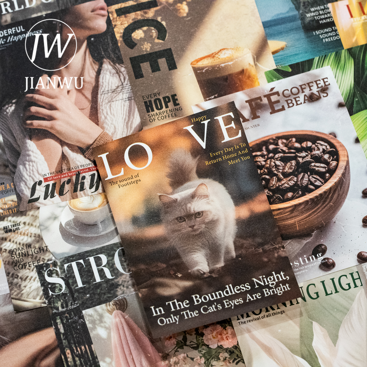 Vintage Collectible Magazines - JIANWU Magazine Collection Gallery Series Vintage