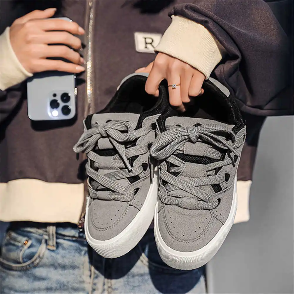 Small Vintage Collectible Items - With Lacing Hiphop Women's School Shoes