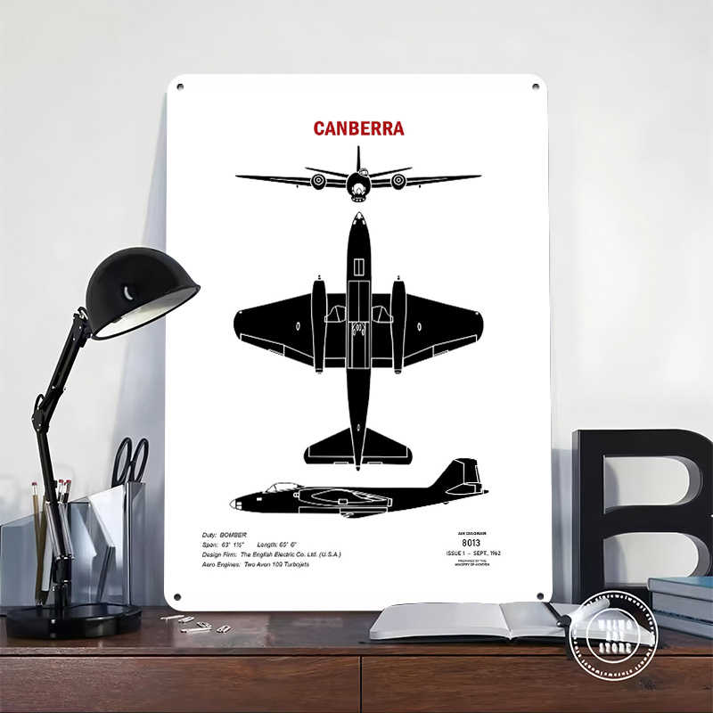 Canberra Recognition Tinplate  - Canberra Vintage & Collectible Centre Reviews recensie en prijs