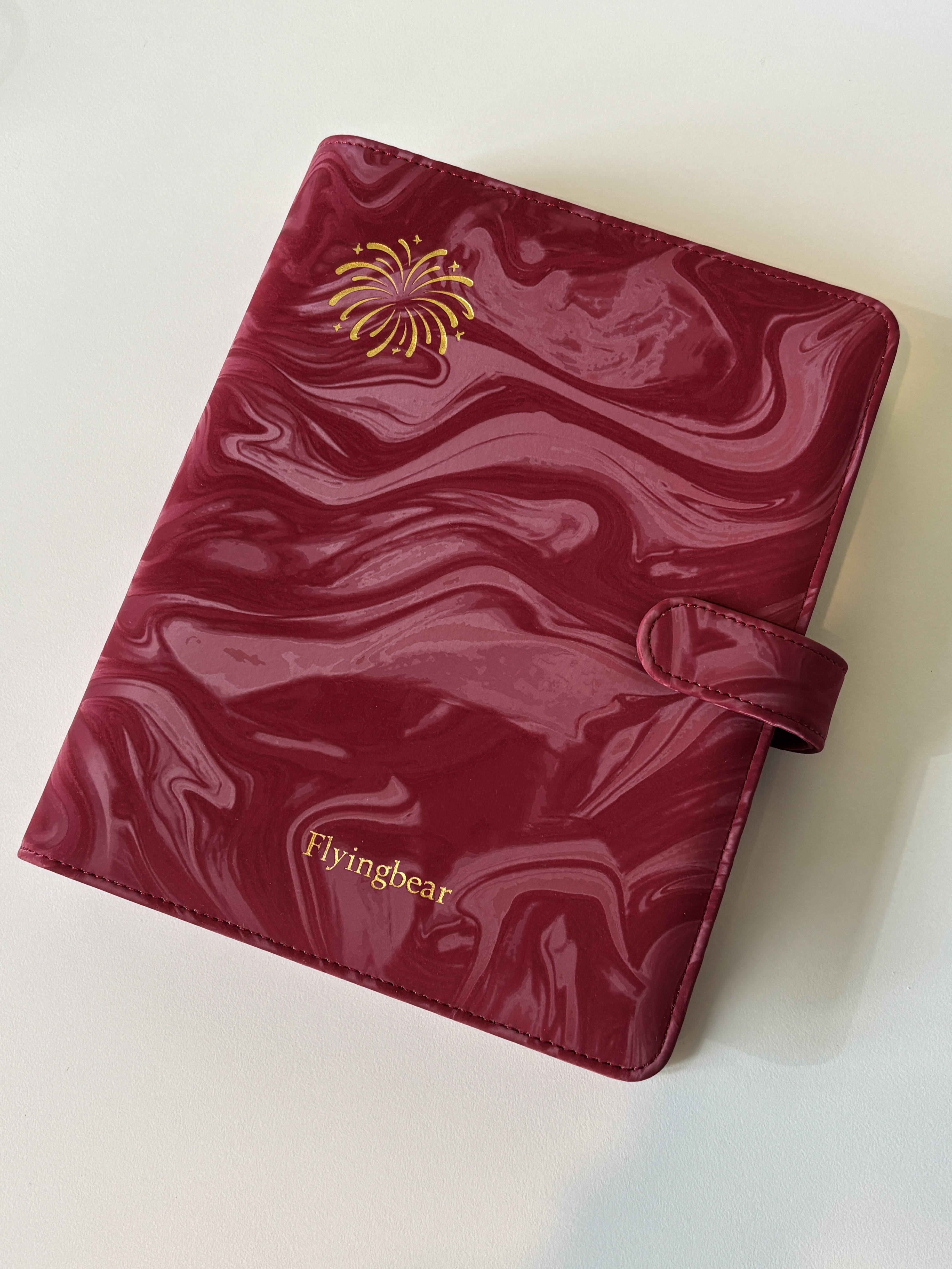 Red Firework Pattern A5 Binder - Polaroid Photo Album recensie en prijs