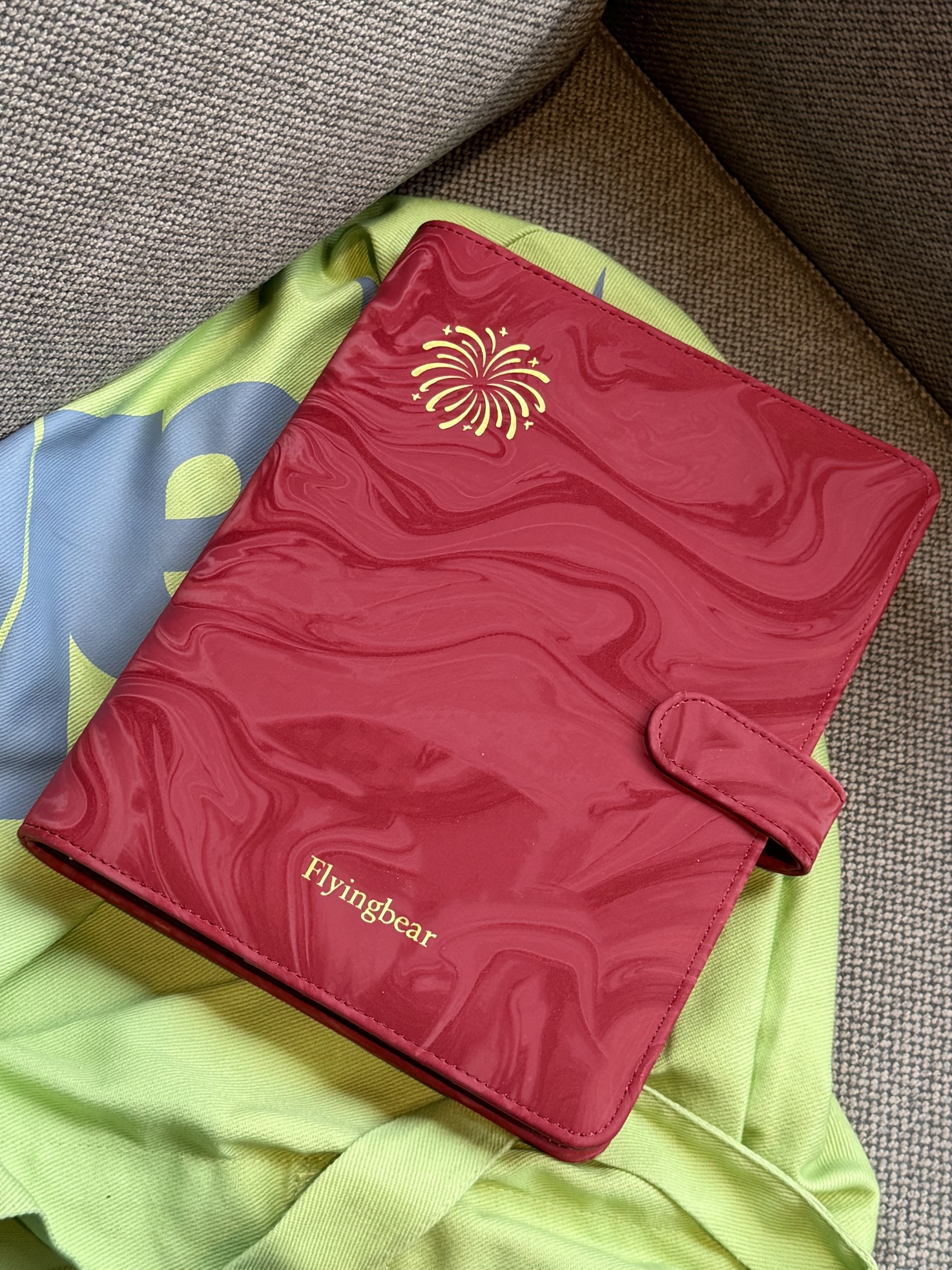 Red Firework Pattern A5 Binder - Polaroid Photo Album recensie en prijs