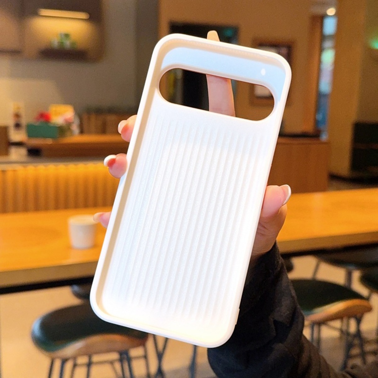 Luxury Wave Texture Leather Ca - Camera Leather Case recensie en prijs