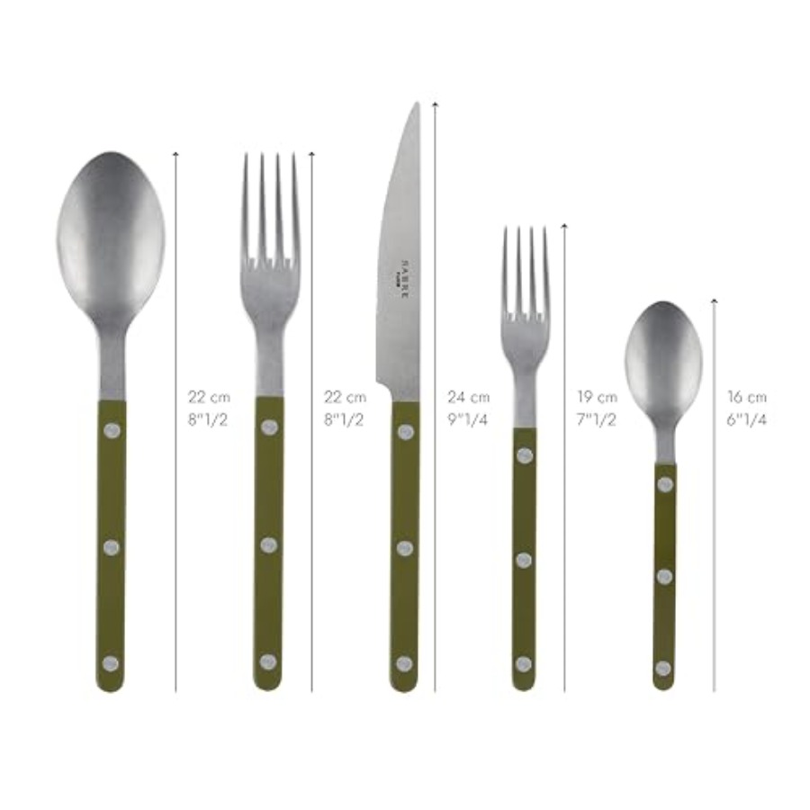 - 5-Piece Flatware Set - Bistr - Vintage Collectible Knives recensie en prijs