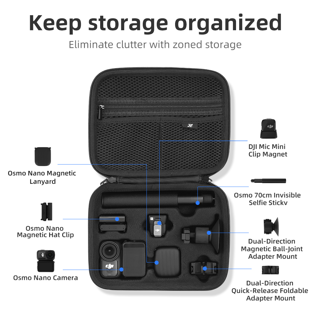 XFJI Storage Bag Case PU Leath - Camera Leather Case recensie en prijs