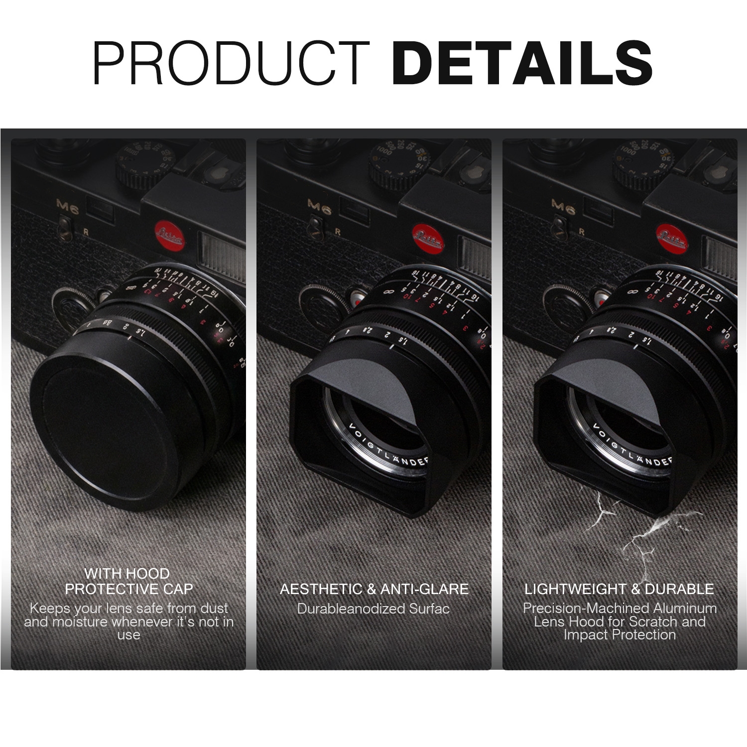 Metal Lens Hood with Cap for V - Lens Cap Vintage recensie en prijs