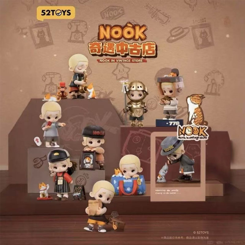 New 52TOYS Blind Box Nook In V - Vintage Toys Collector recensie en prijs