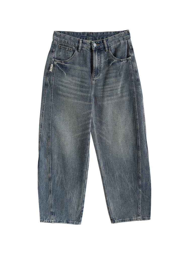 Men's Cotton Denim Jeans Loose - Vintage Collectible Knives recensie en prijs