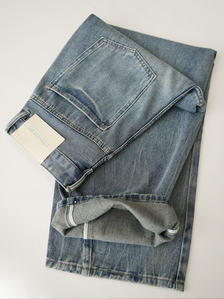 Men's Cotton Denim Jeans Loose - Vintage Collectible Knives recensie en prijs