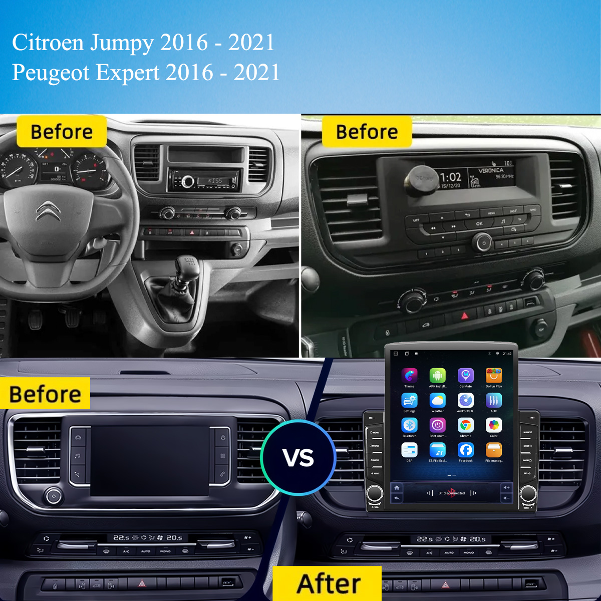 8Core 8+128G Carplay Auto Car  - Cassette Tape Head recensie en prijs