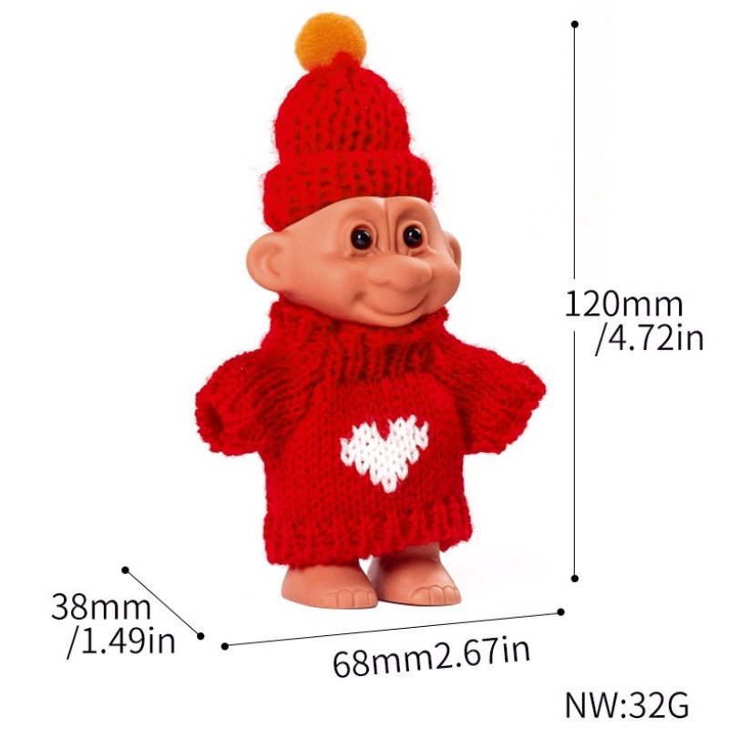 Indian Ugly Baby PVC Lucky Col - Vintage Collectible Baby Dolls recensie en prijs
