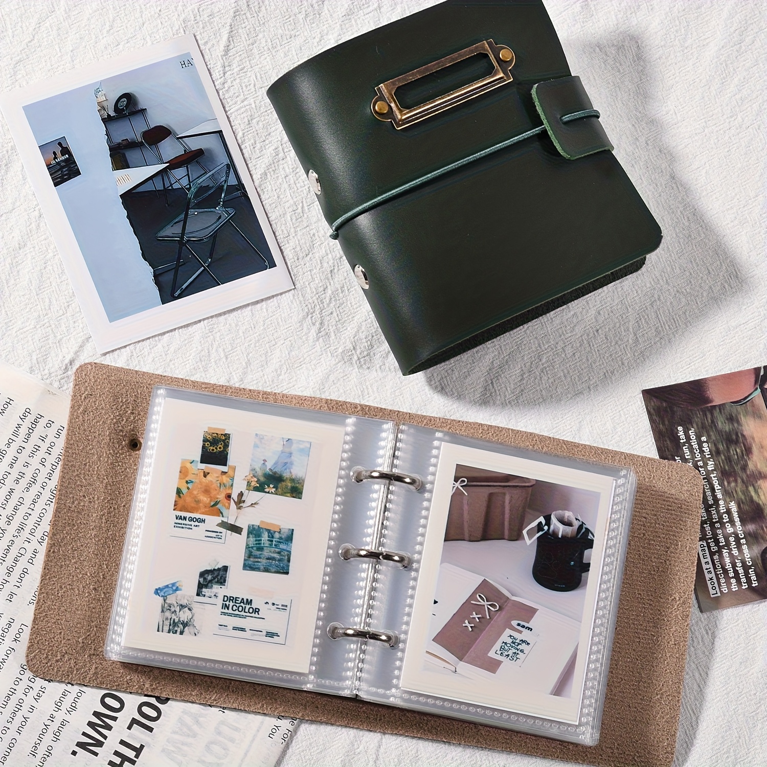 Photo Album Storage, Retro Lea - Polaroid Photo Album recensie en prijs