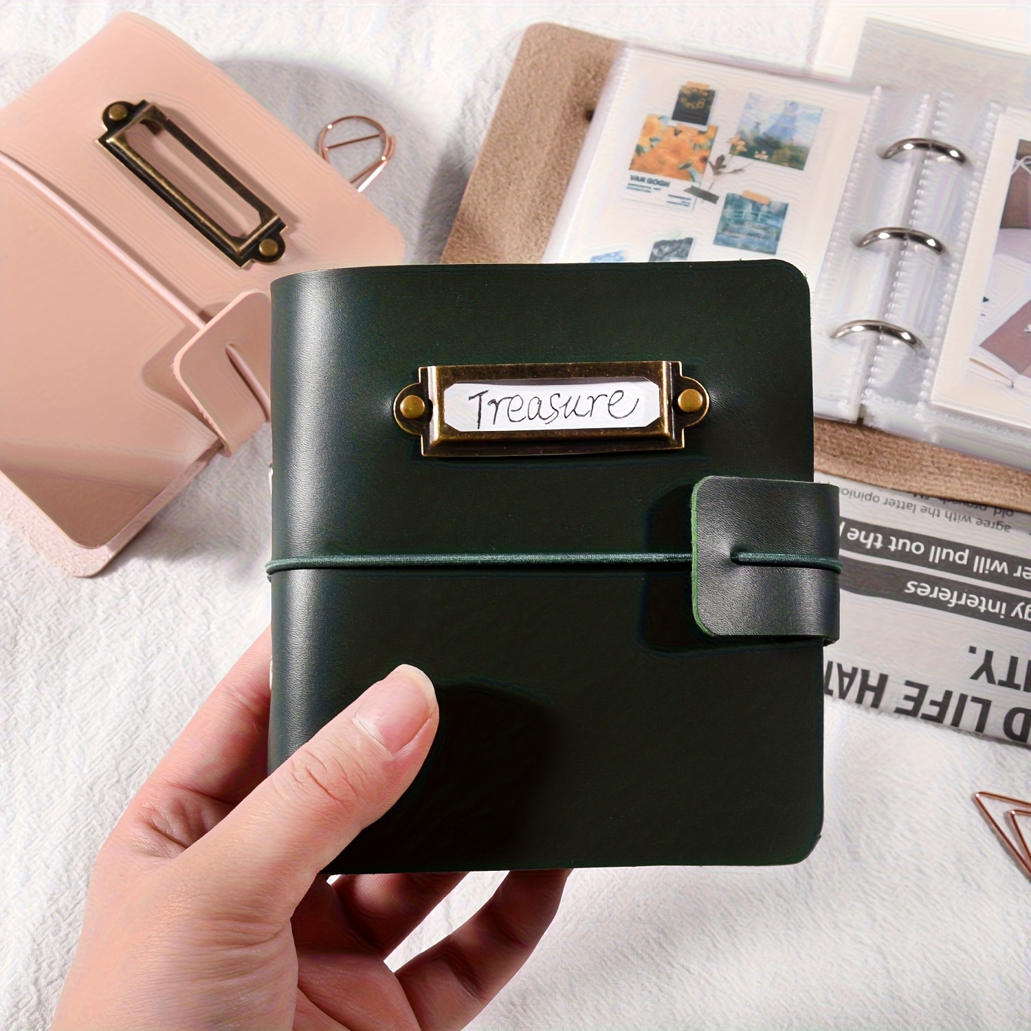 Photo Album Storage, Retro Lea - Polaroid Photo Album recensie en prijs