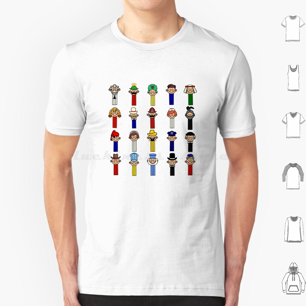 Pal Pattern T Shirt Big Size 1 - Vintage Toys Collector recensie en prijs