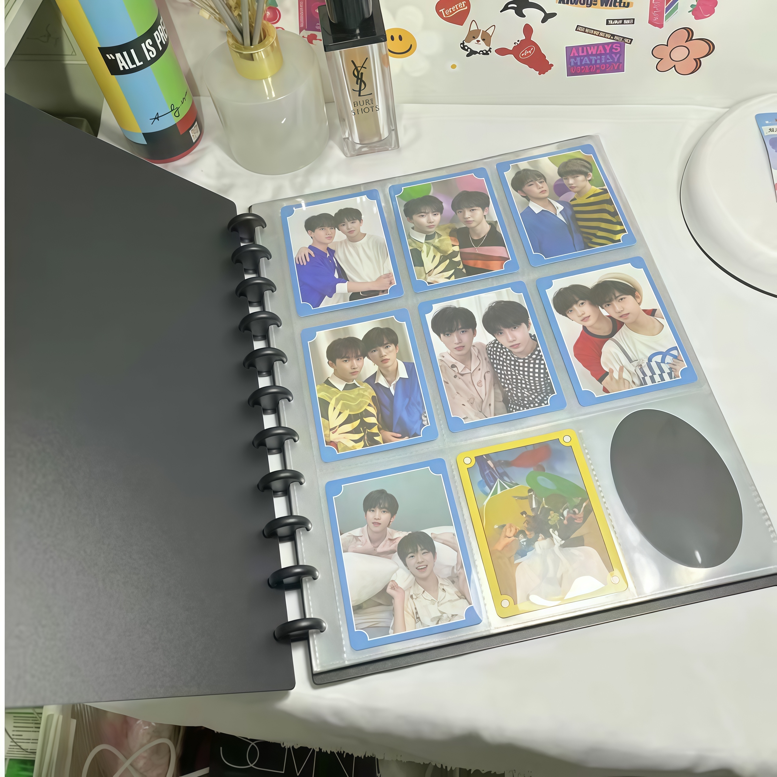 3-Inch Grid Mushroom Button Bi - Polaroid Photo Album recensie en prijs
