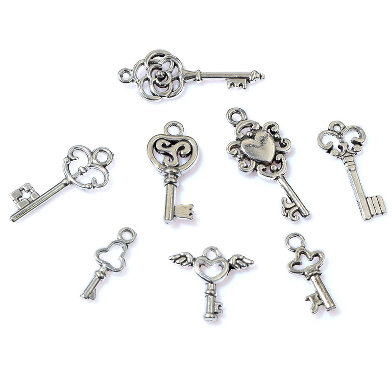 50pcs Vintage Small Key Charms - Vintage Collectibles For Sale recensie en prijs