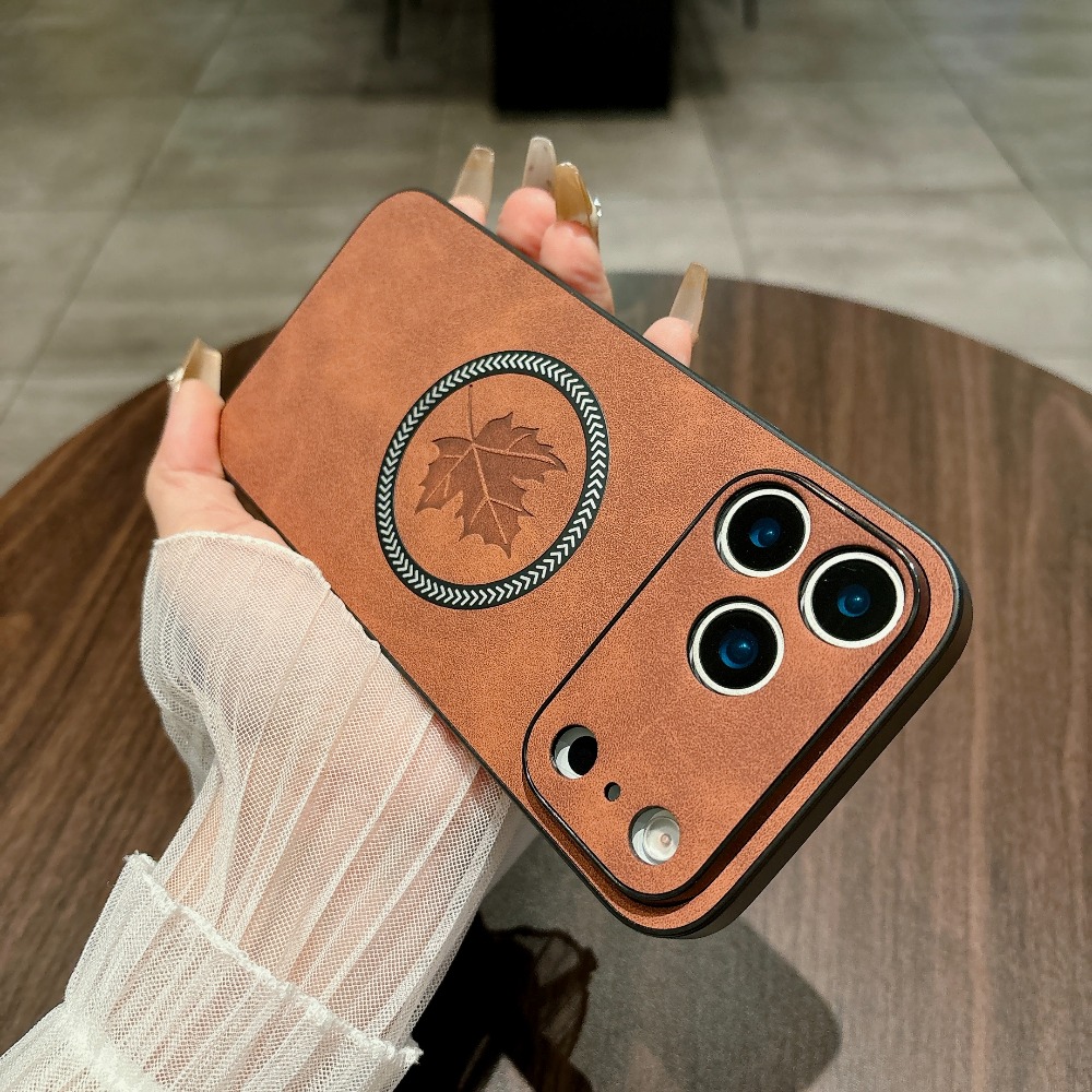 Magnetic Leather Case for iPho - Camera Leather Case recensie en prijs