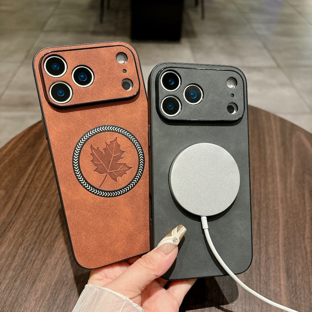Magnetic Leather Case for iPho - Camera Leather Case recensie en prijs