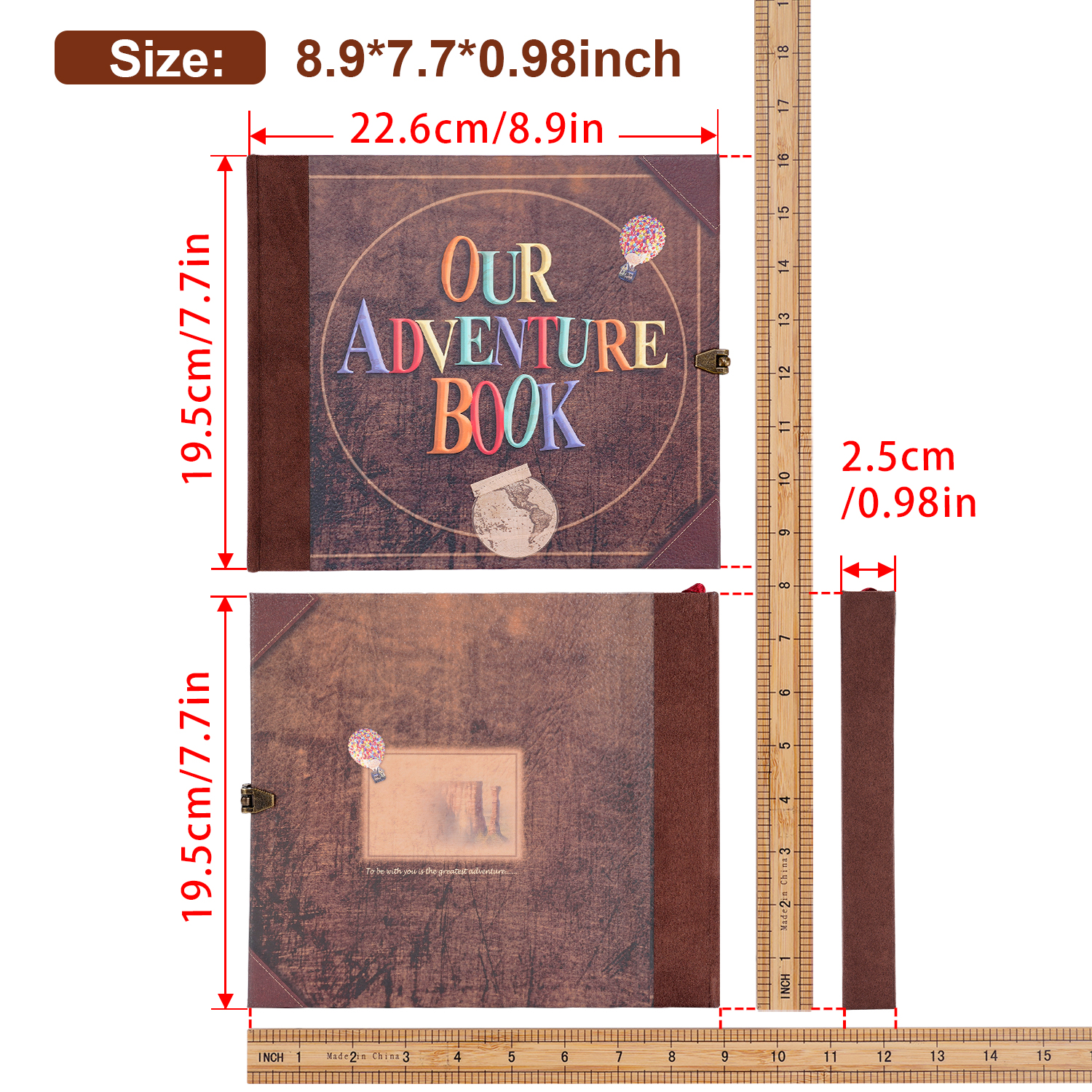 Our Adventure Book 146 Page Di - Polaroid Photo Album recensie en prijs