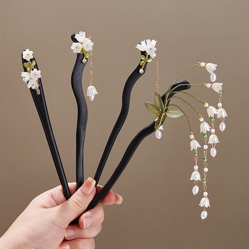Wooden Flower Hairpin Vintage  - Vintage Collectibles For Sale recensie en prijs