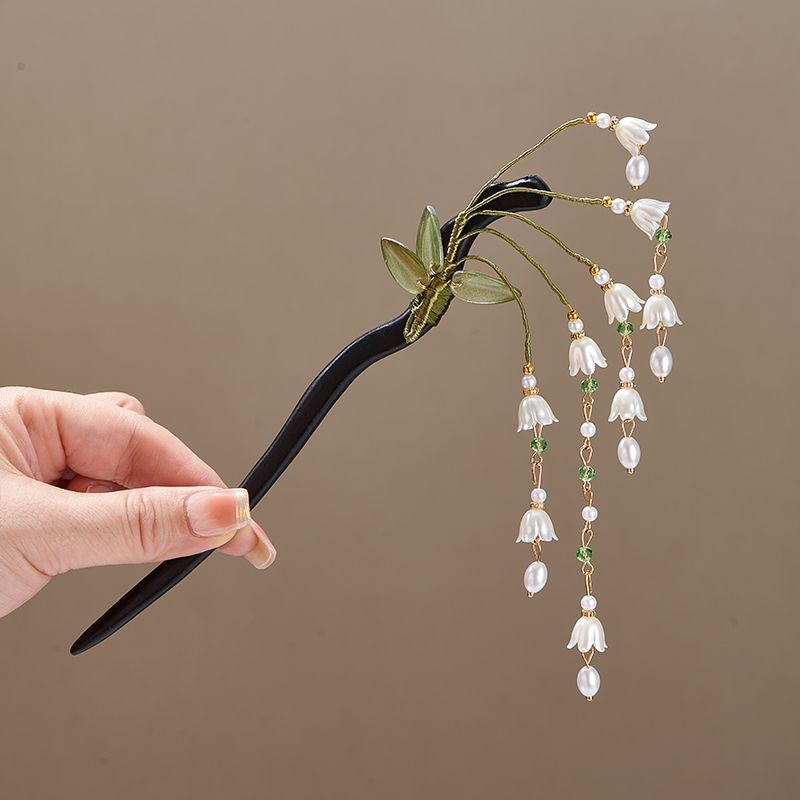 Wooden Flower Hairpin Vintage  - Vintage Collectibles For Sale recensie en prijs