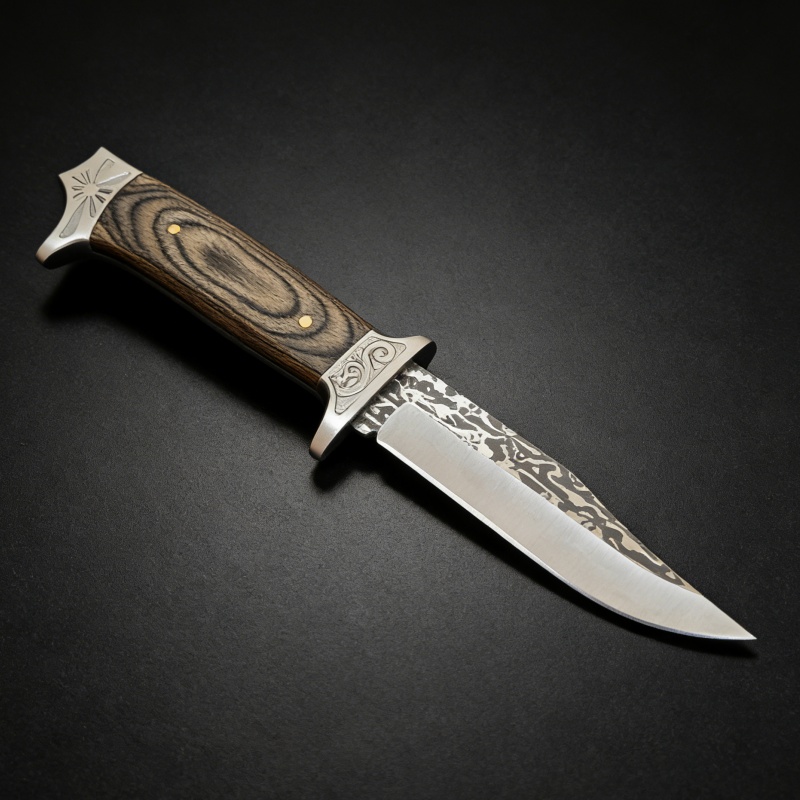 Vintage Engraved Straight Knif - Vintage Collectible Knives recensie en prijs