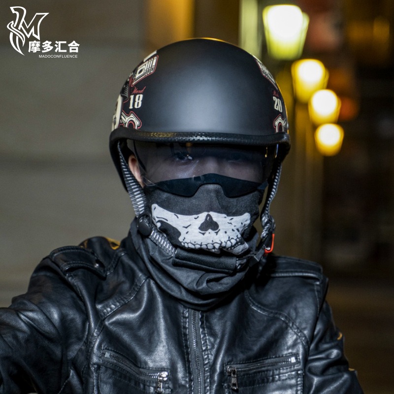 Retro Motorcycle Helmets for M - Lens Cap Vintage recensie en prijs