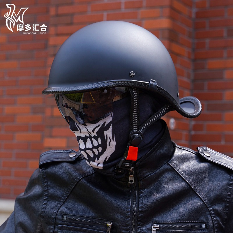Retro Motorcycle Helmets for M - Lens Cap Vintage recensie en prijs