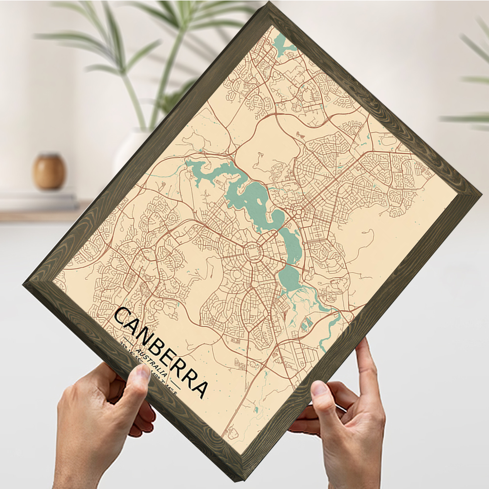 Canberra Vintage Map Printing  - Canberra Vintage & Collectible Centre Reviews recensie en prijs