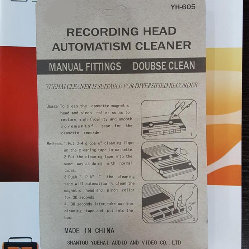 NEW Tape Cleaner Tape Recorder - Cassette Tape Head recensie en prijs
