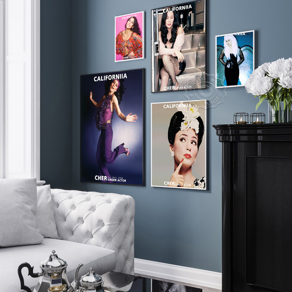 Cher Sexy Music Star Art Print - Vintage Collectible Magazines recensie en prijs