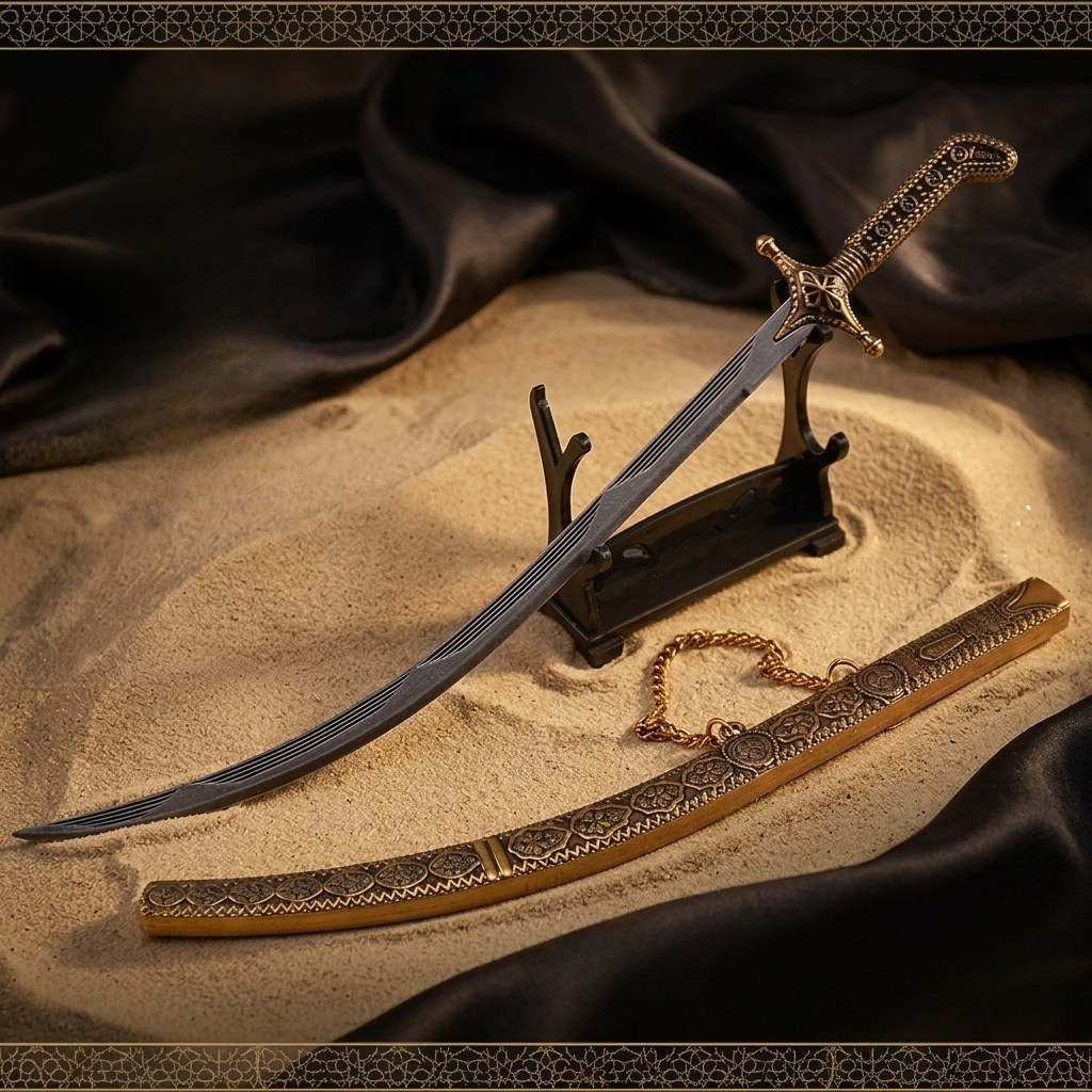 26cm Arabian Curved Sword weap - Vintage Collectible Knives recensie en prijs