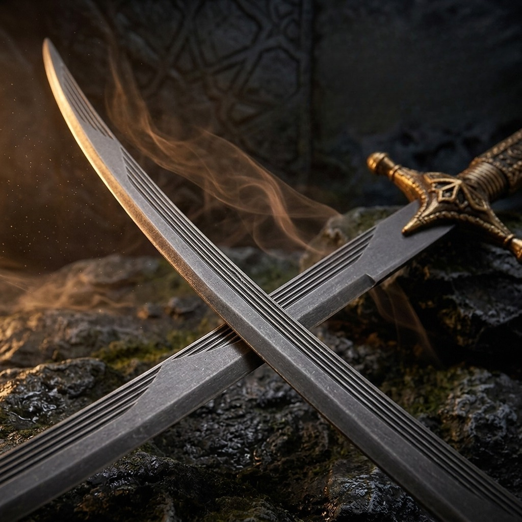 26cm Arabian Curved Sword weap - Vintage Collectible Knives recensie en prijs