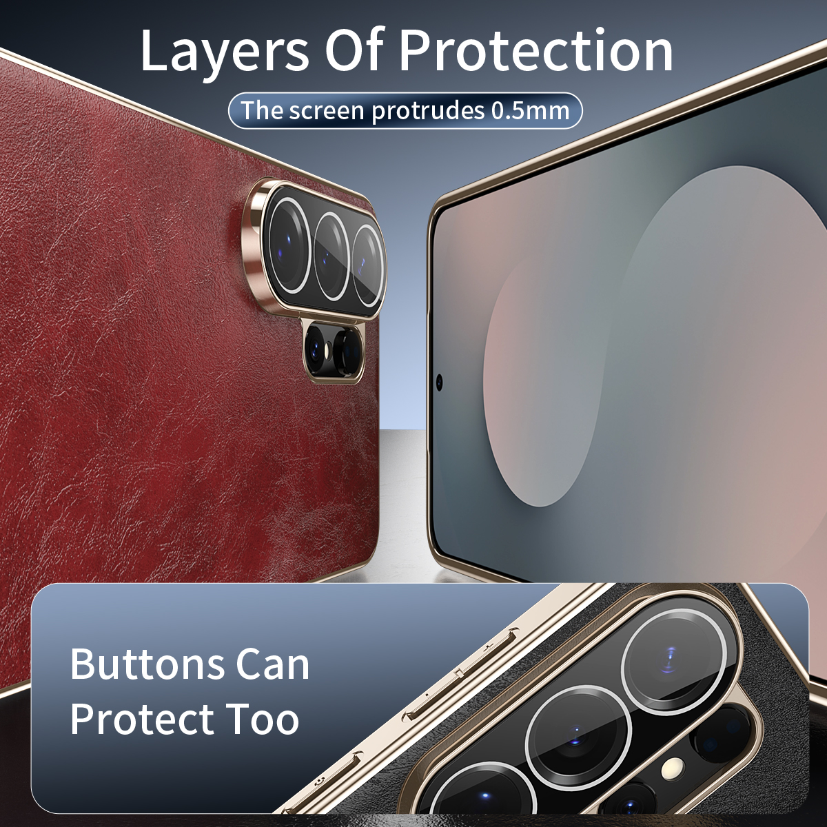 Luxury Business Oil-Wax Textur - Camera Leather Case recensie en prijs