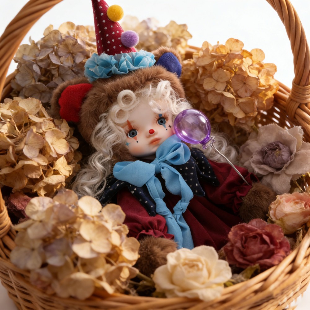 Ceramic Plush Vintage Clown Do - Vintage Collectible Porcelain Dolls recensie en prijs
