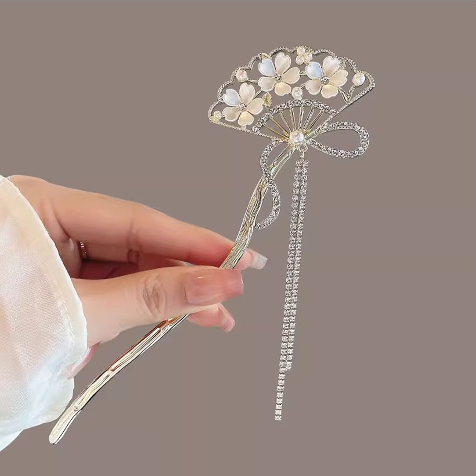 Vintage Flower Fan Shaped Hair - Vintage Collectible Item recensie en prijs