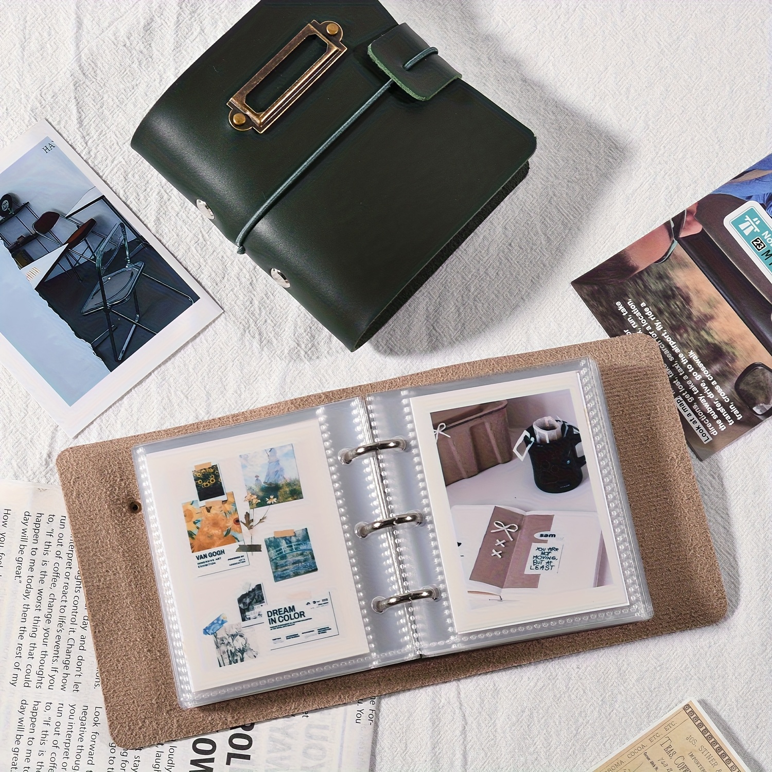 Photo Album Storage, Retro Lea - Polaroid Photo Album recensie en prijs