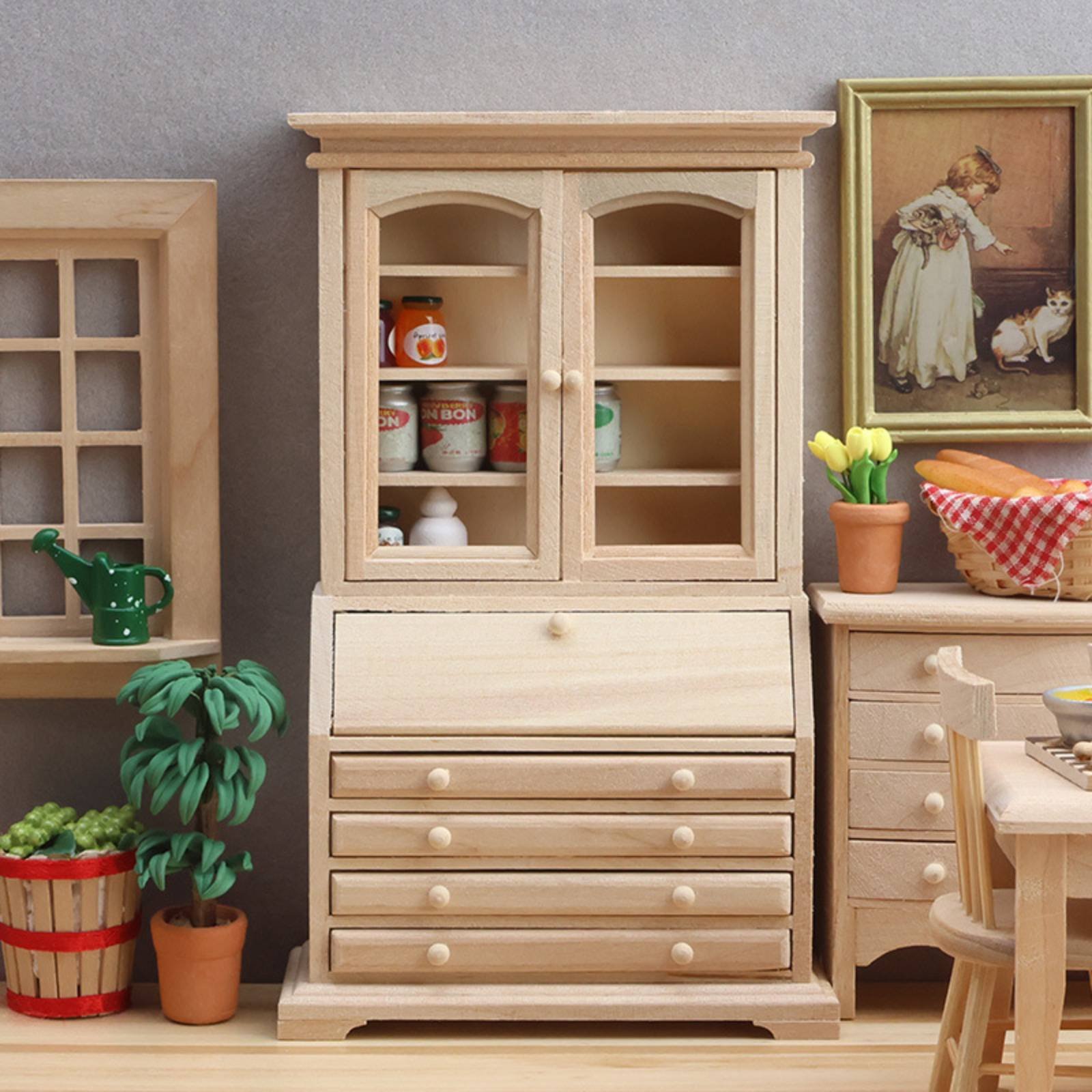 Wooden Dollhouse Sideboard Vin - Vintage Toys Collector recensie en prijs