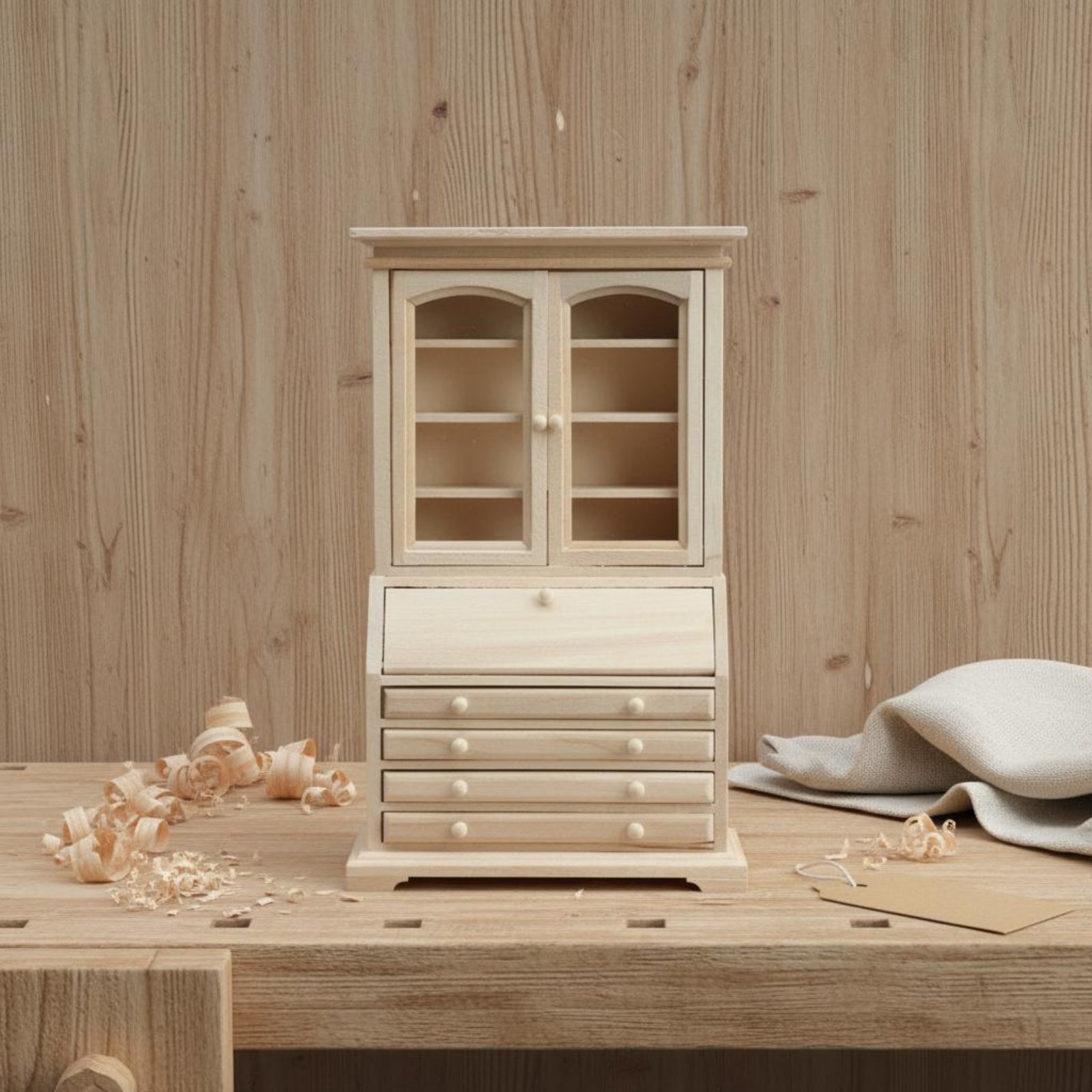 Wooden Dollhouse Sideboard Vin - Vintage Toys Collector recensie en prijs
