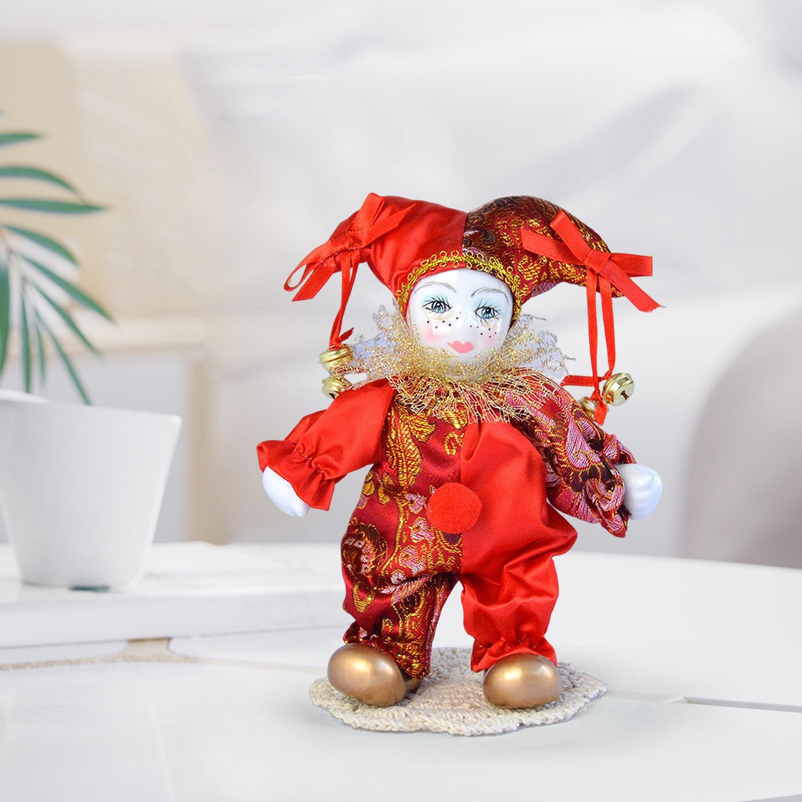 7 inch Clown dolls Display Ant - Vintage Collectible Porcelain Dolls recensie en prijs